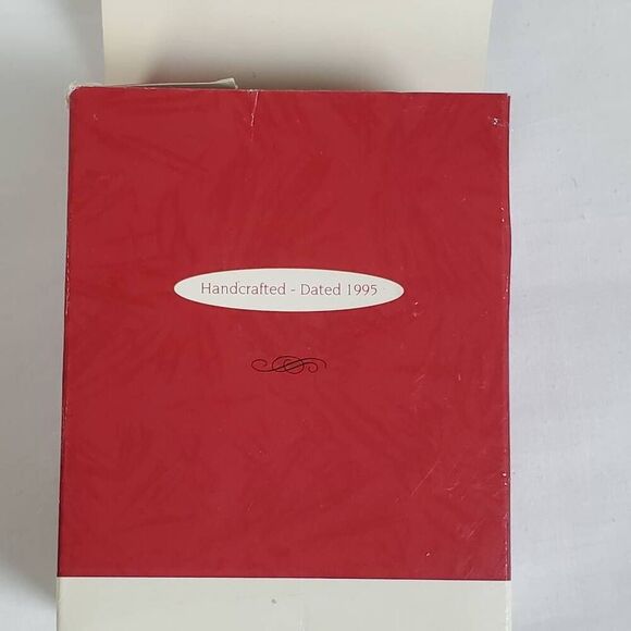 1995 Hallmark Keepsake Ornament "Grandson – You're a Treat!" Bunny with Lollipop - Picture 6 of 6